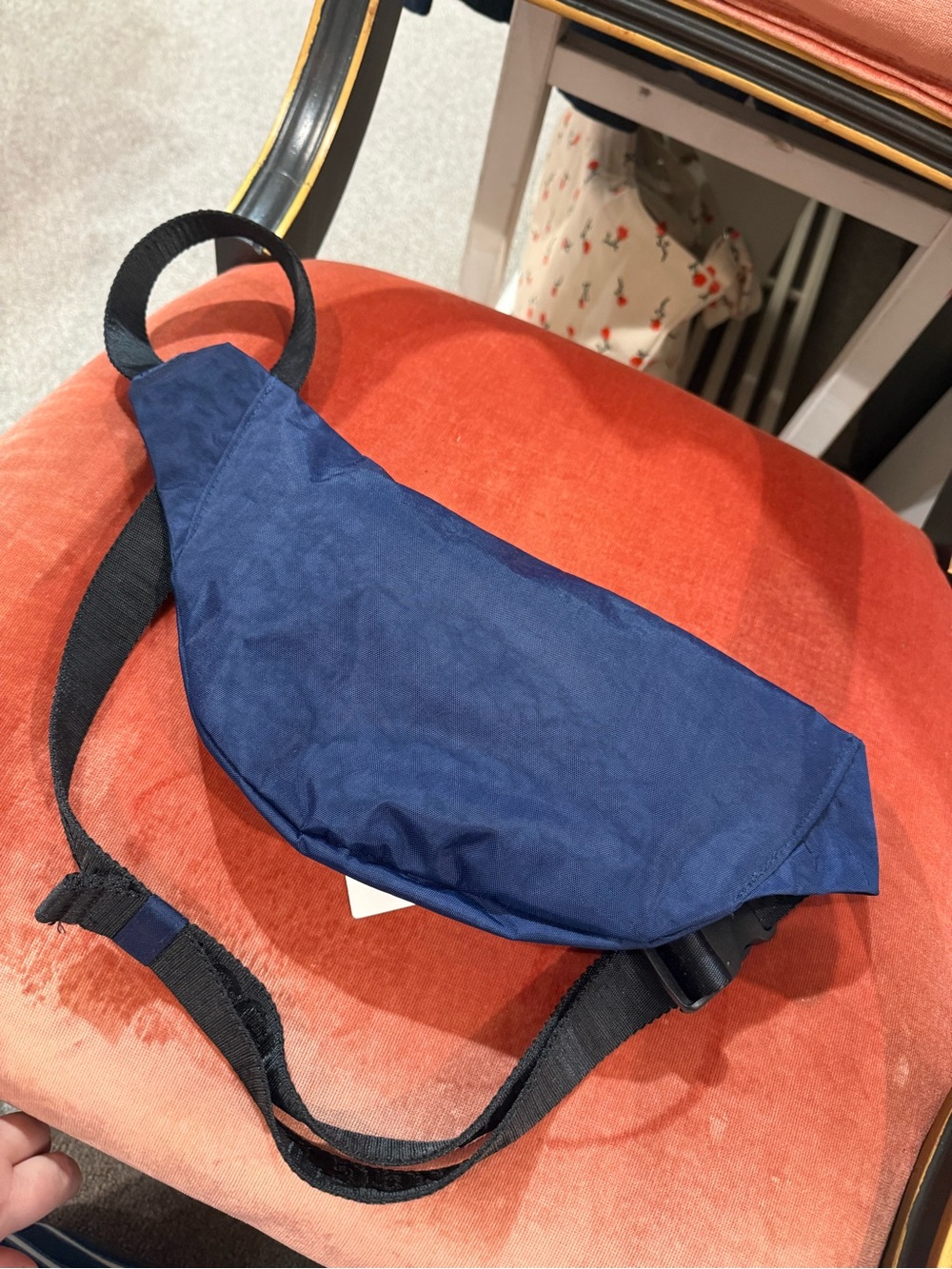 Baggu Nylon Fanny Pack in Navy - Picture 4 of 4